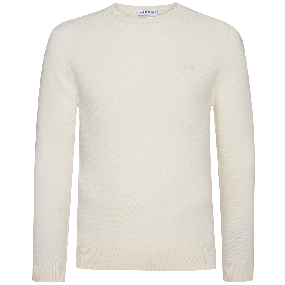 LACOSTE Cotton Pique Crewneck Hombre Jersey de cachemir AH9171-70V