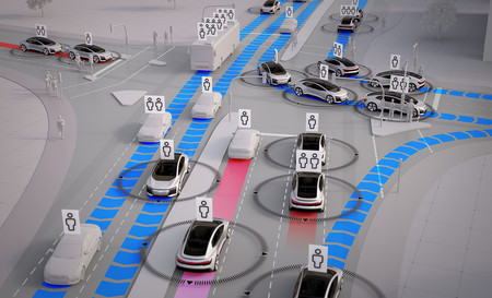 Los coches autónomos y compartidos nos harán perder menos tiempo en atascos, o eso dice Audi