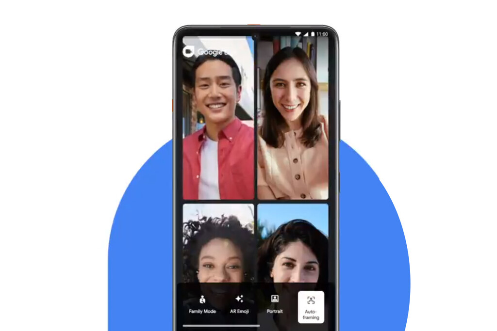 Google Duo añade soporte para el encuadre automático en los Samsung Galaxy S21