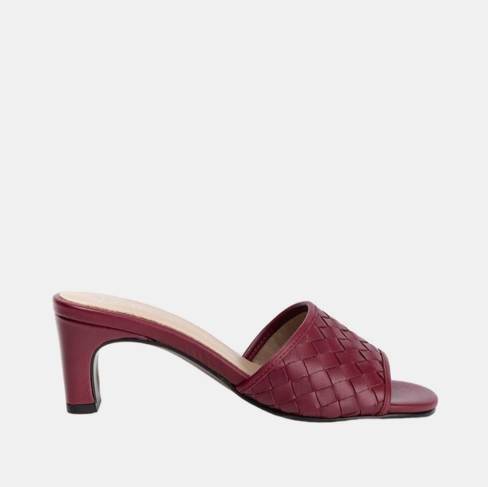 Sandalias de mujer en napa soft trenzada Dansi

