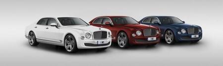 Bentley celebra 95 años con edición especial del Mulsanne. 