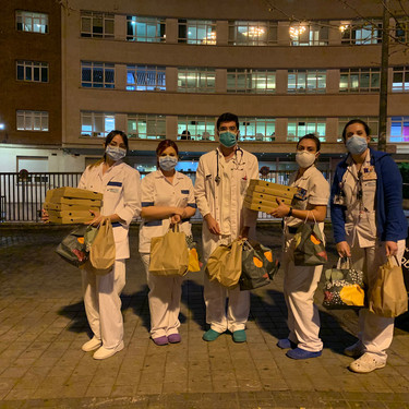 Estos restaurantes donan su comida a los hospitales para los sanitarios que están salvando vidas a diario
