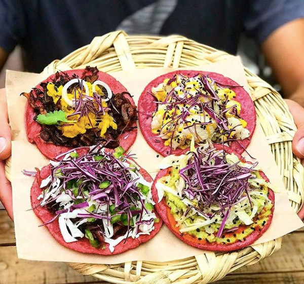 TrendINFood La Pitahaya Vegana y sus tortillas de maíz color rosa