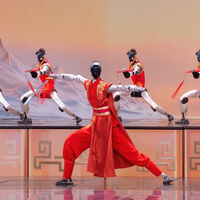 China llevó robots humanoides al mayor espectáculo televisivo del país: los hizo practicar kung-fu con precisión milimétrica 