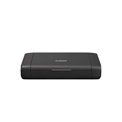 Canon Pixma TR150 Impresora Portátil, Sistema de Inyección de Tinta, Impresión A4, WiFi, Impresión Inalámbrica, Impresión Sin Bordes, A4, Impresión de Alta Velocidad, Negro