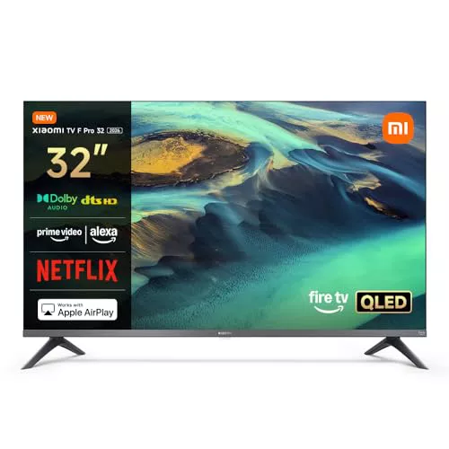 XIAOMI TV F Pro 32 Pulgadas (81 cm), QLED Smart TV, Fire OS7, L32MB-FPEU