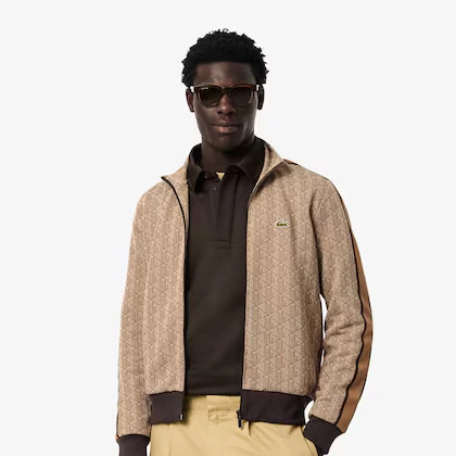 Chaqueta de chándal con cremallera de jacquard Paris 