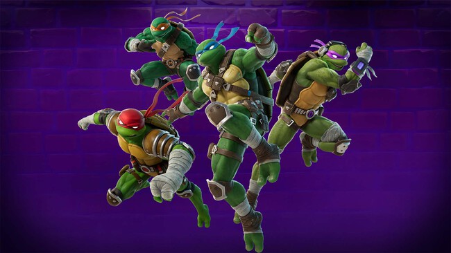 Fortnite Tortugas Ninja