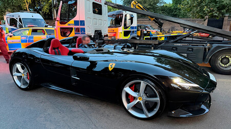 Ferrari Monza Incautado Londres