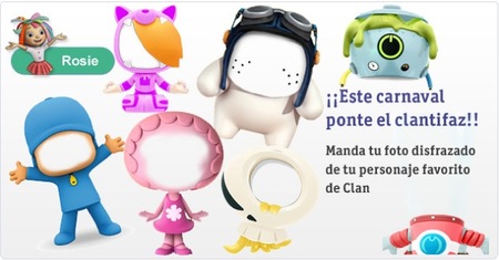 Los personajes más divertidos de Clan celebran el Carnaval con el Clantifaz
