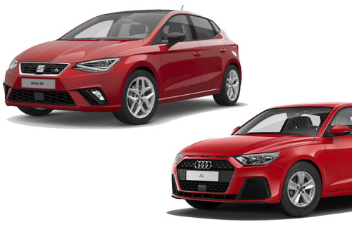 SEAT Ibiza FR 1.0 TSI vs. Audi A1 Urban 1.0 TFSI: Así se colocan estos hermanos de distinta nacionalidad