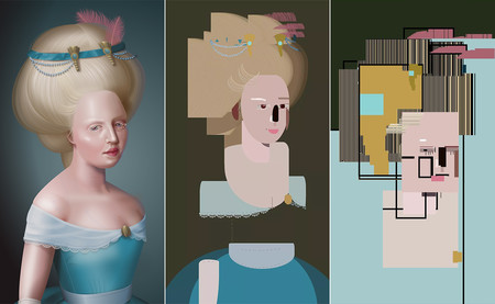 Francine, el retrato digital que cambia radicalmente en función del navegador que utilices
