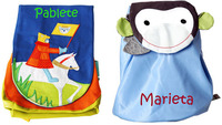 Mochilas personalizadas con el nombre del niño