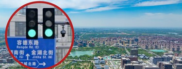 China ha construido una ciudad del futuro donde los semáforos obedecen a los coches y no al revés