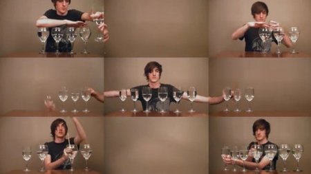 Song of Healing, del 'The Legend of Zelda: Majora's Mask', tocada con copas de vino