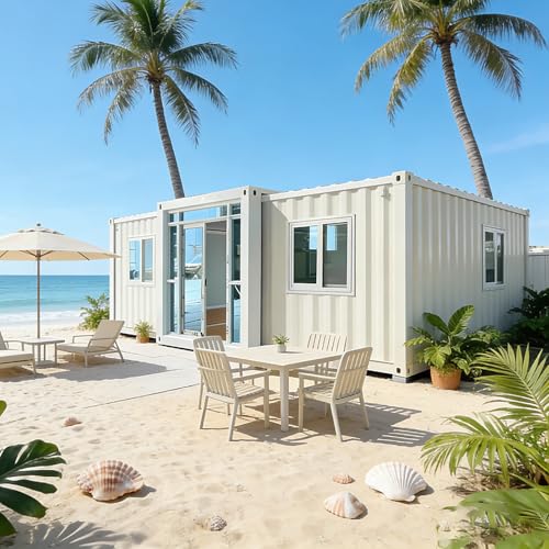 Moderna casa pequeña, ampliable