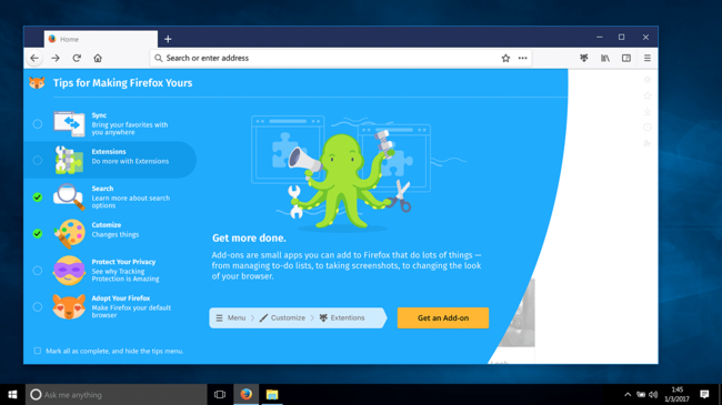 Firefox 57