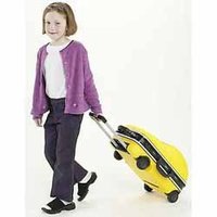 Maleta para niños con forma de coche