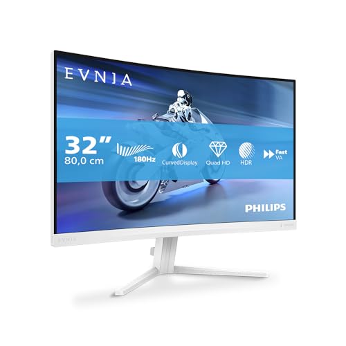 Philips Evnia 32M2C5501 - Monitor Gaming Curvo QHD de 32 Pulgadas