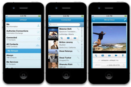 Addappt, la agenda de contactos que se mantiene al día ella sola