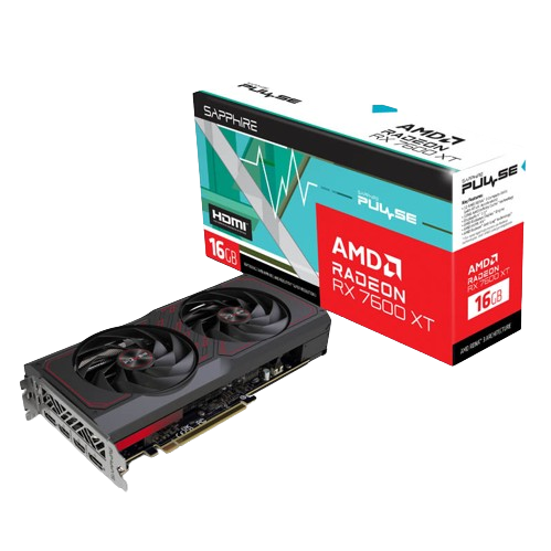 Sapphire PULSE AMD Radeon RX 7600 XT 16GB GDDR6