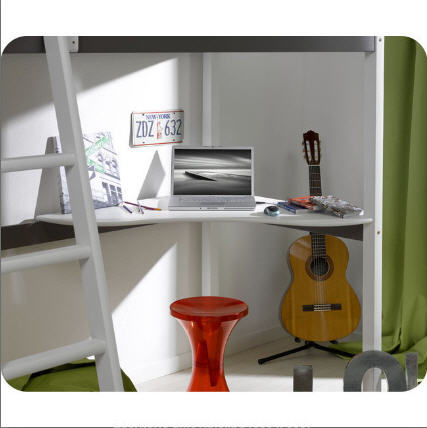 Escritorio cama alta