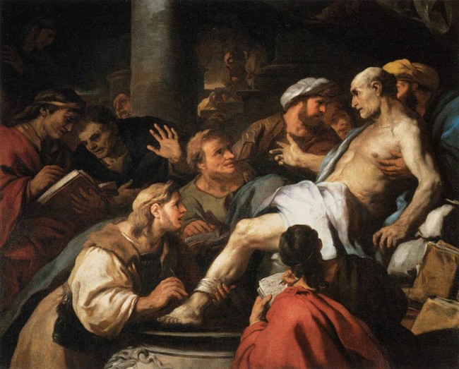 Luca Giordano The Death Of Seneca Wga9021