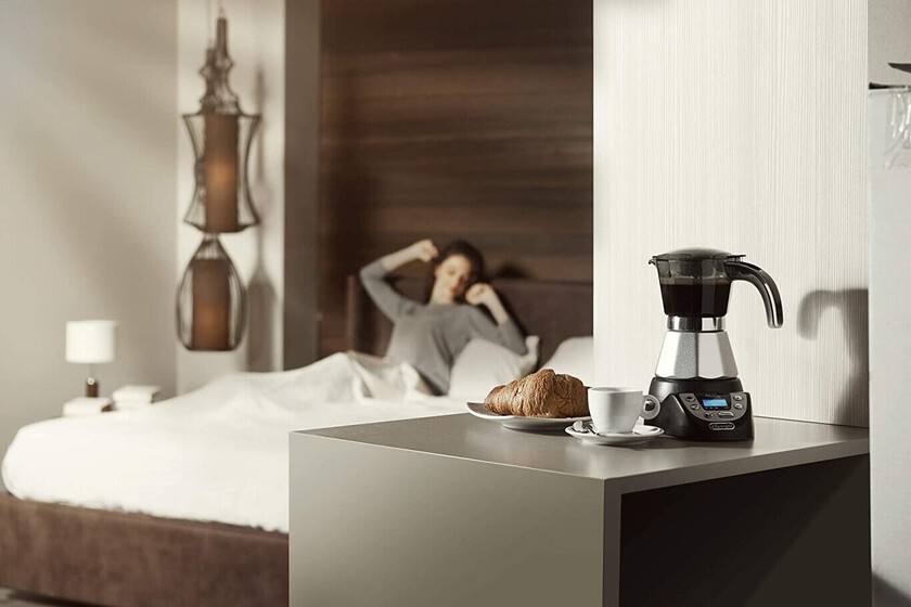 cafetera italiana eléctrica