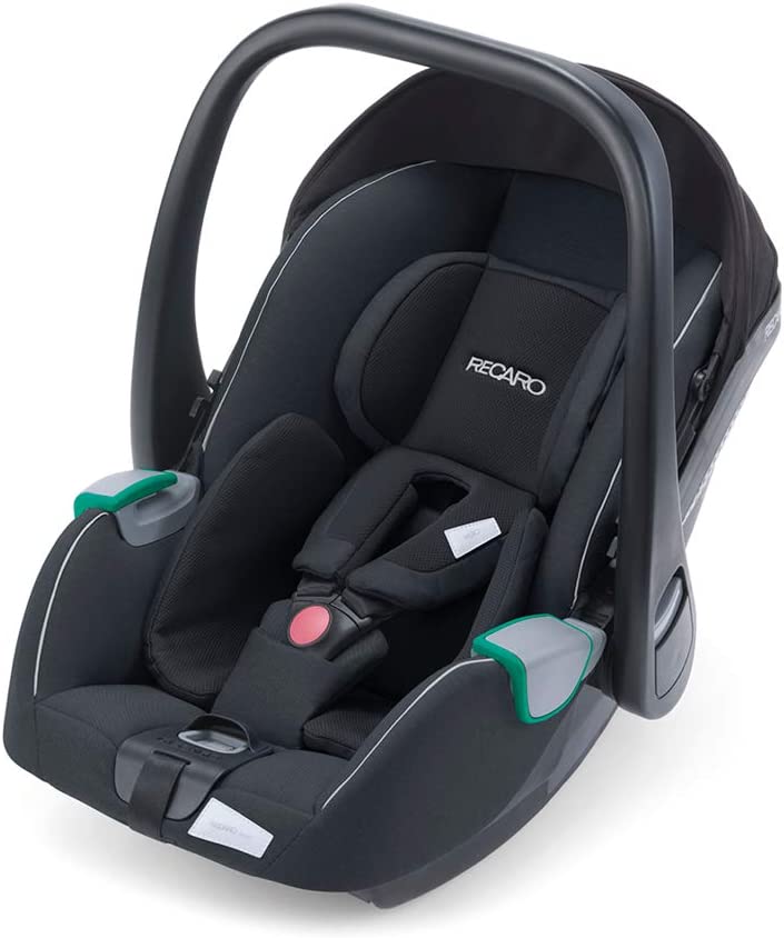 Recaro Kids Avan i-Size, Silla de Coche para Bebés de 40-83cm, 0-13 Kg, Compatible con la Base Isofix Avan/Kio, para Silla de Paseo Duo/Trio, Fácil Instalación, Gran Seguridad, Black Mat (negro)