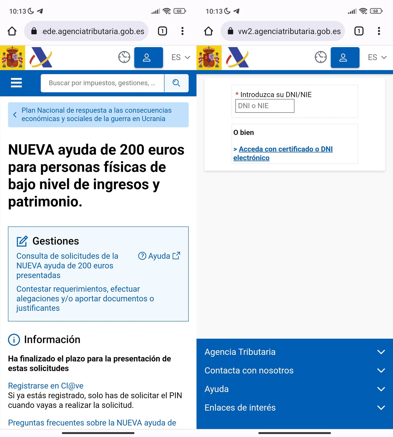 Últimos días para recibir la ayuda de 200 euros del Gobierno: cómo ...