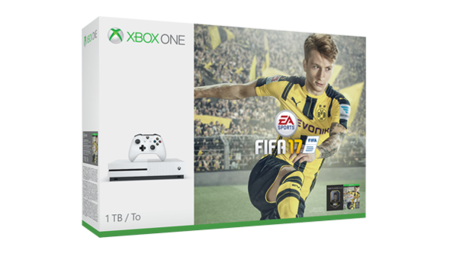 El pack futbolero definitivo: la nueva Xbox One S de 500 GB con FIFA 17 por 299,99 euros