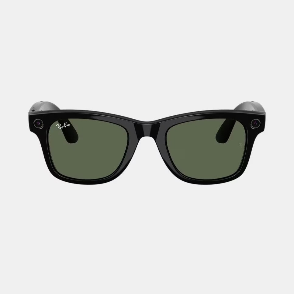 Gafas de sol inteligentes con IA RW4012 WAYFARER unisex cuadrada en inyectado

