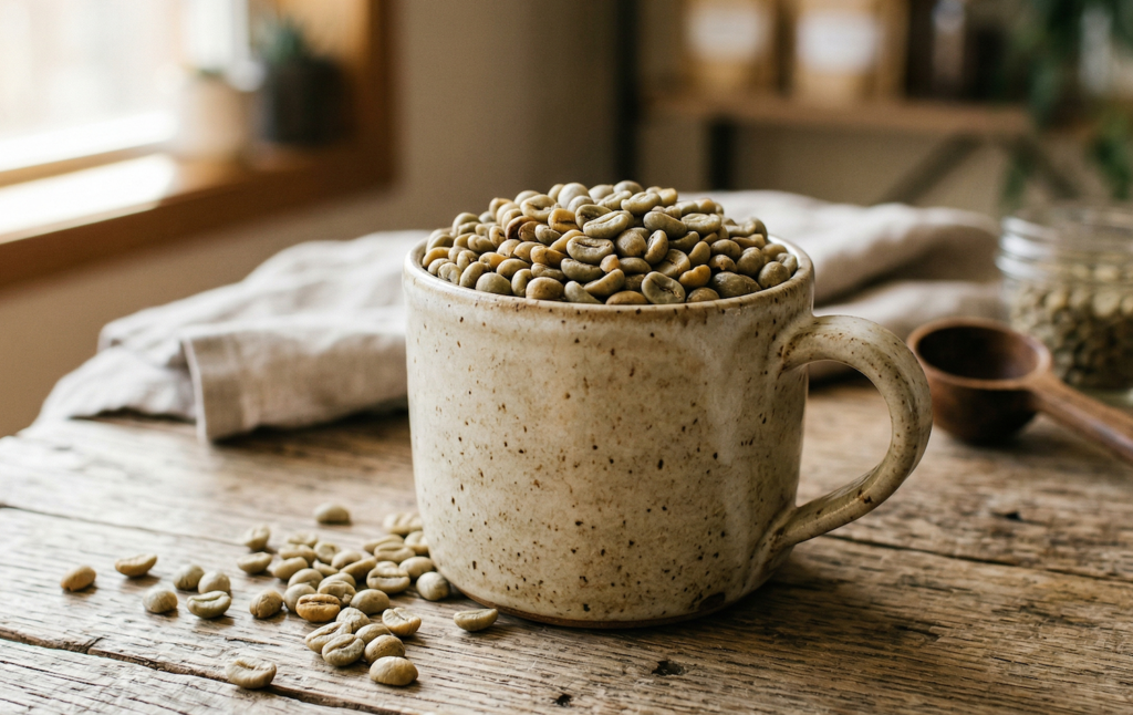 El café verde promete ayudar a adelgazar, pero su secreto no es la cafeína: la ciencia apunta a algo que desaparece cuando lo tuestas