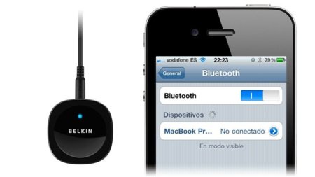Belkin Bluetooth Music Receiver, reproduce la música de tu iPhone en tu equipo sin necesidad de cables