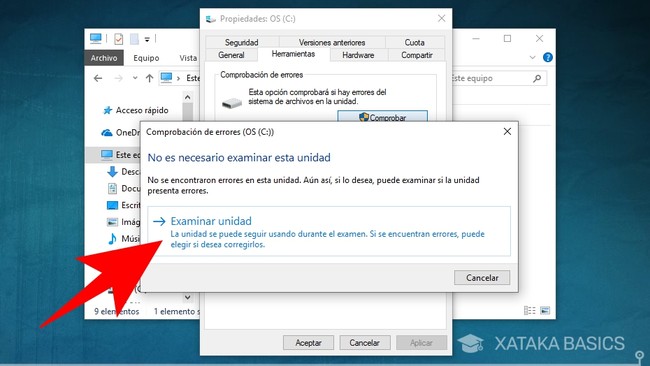 Cómo corregir los errores de tu disco duro automáticamente en Windows