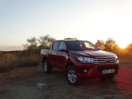 Prueba Toyota Hilux Exteriores Campo