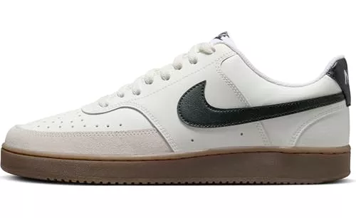 NIKE FQ8075-133 Court Vision LO NCPS Hombre Sail Black Lt Orewood Brn White EU 43