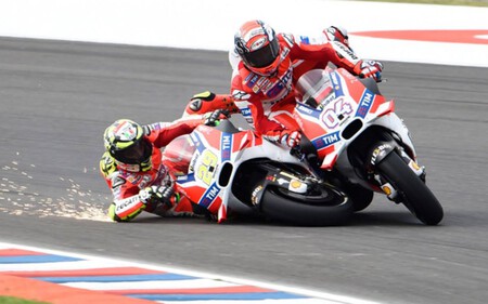 Iannone Dovizioso Argentina Motogp 2016