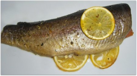 Trucha al horno, un plato fácil y saludable