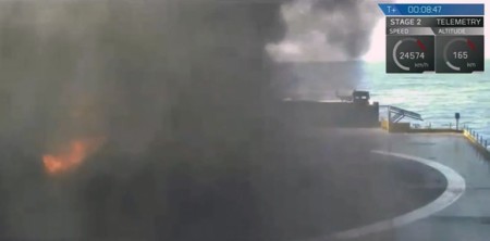SpaceX pone en órbita dos nuevos satélites de comunicación (pero comete un fallo)