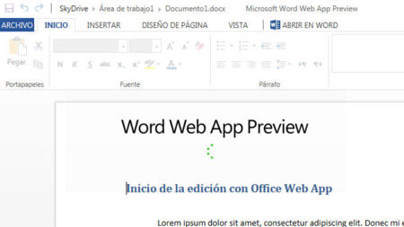 Cómo trabajar con Office Web Apps sin otras aplicaciones ofimáticas instaladas