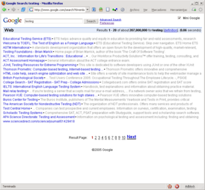 Mini Google, hack para Google con Greasemonkey