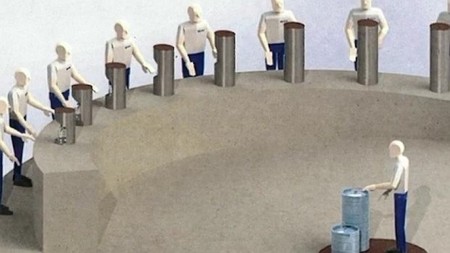 Se aprueba la construcción de la primera fuente pública... de cerveza