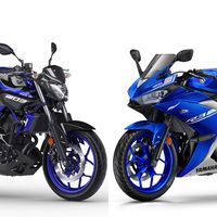 Nuevos colores y mismo precio para las Yamaha YZF-R3 y MT-03, las mini-bestias japonesas del carnet A2