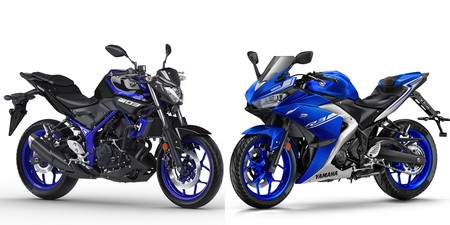 Nuevos colores y mismo precio para las Yamaha YZF-R3 y MT-03, las mini-bestias japonesas del carnet A2