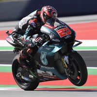 Fabio Quartararo ya amenaza a las Yamaha oficiales después de conseguir su tercer podio de la temporada