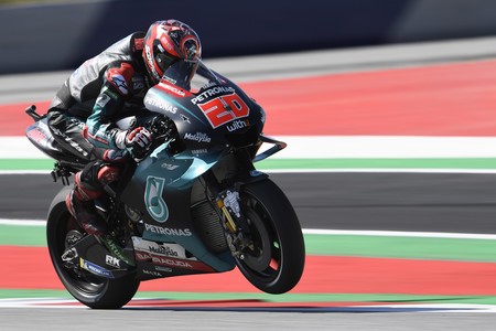 Fabio Quartararo ya amenaza a las Yamaha oficiales después de conseguir su tercer podio de la temporada