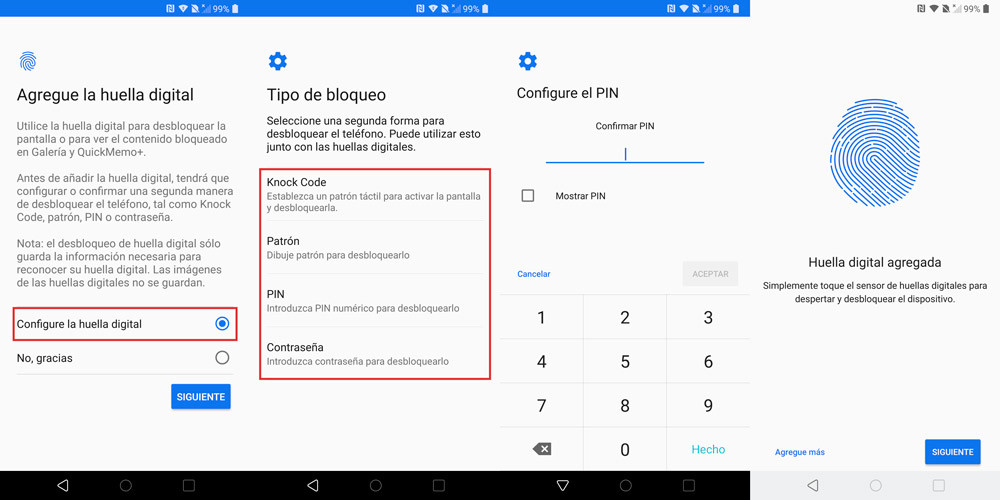 Configuracion Nuevo Android 