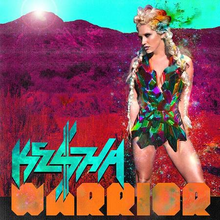 Ke$ha es casi un Power Ranger en la portada de su disco 'Warrior'