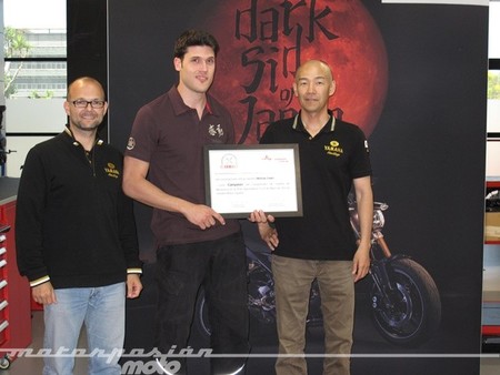Tomás Candela, mejor mecánico Yamaha de España